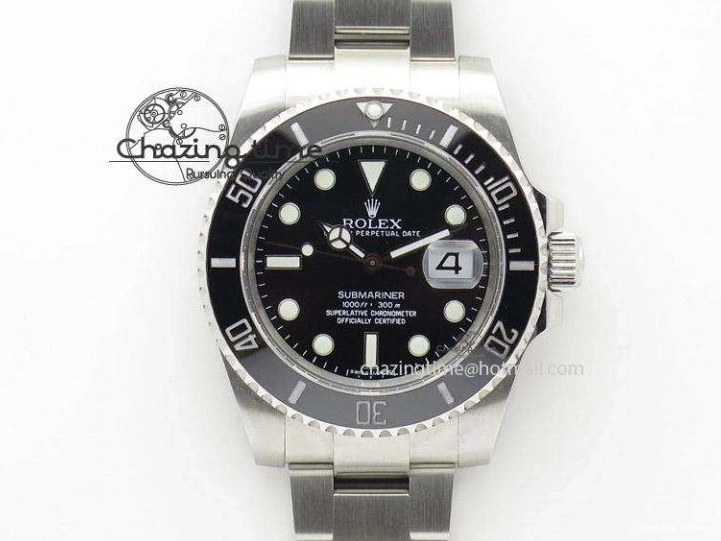 0517 SmoothTexture Day-Date 36mm 128239 SS Crystal BP Best Edition Black MOP Crystal Marker Dial on SS President Bracelet A 2681